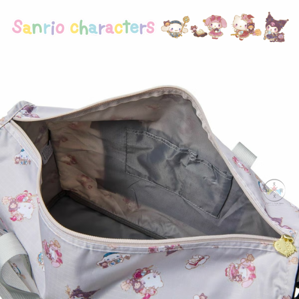 三麗鷗明星 行李袋 旅行袋 可折疊 M號 23L 魔法使 