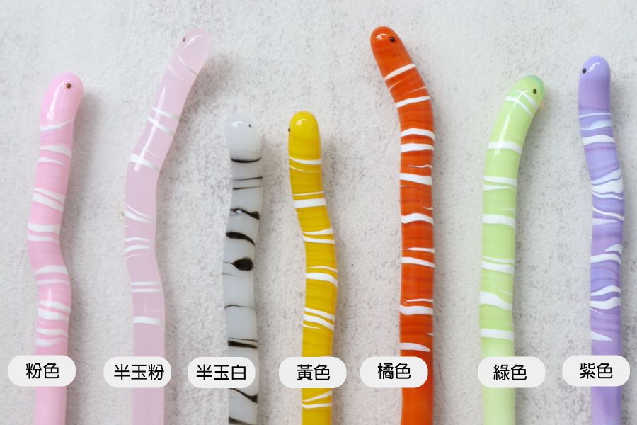 花園鰻攪拌棒線條款(現貨+預購) 精湛工藝,鑽石,貴金屬,珠寶,玻璃,純銀,純金,飾品,項鍊,禮物,禮品,穿搭,獨一無二,吊墜,戒指,時尚,配件,耳環,手鍊,前衛,玻璃工藝,風格,生日禮物