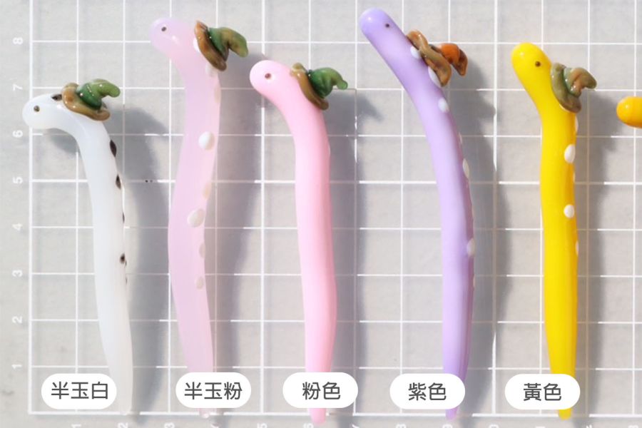 花園鰻盆栽/魚缸擺飾 魔法帽點點款(現貨+預購) 精湛工藝,鑽石,貴金屬,珠寶,玻璃,純銀,純金,飾品,項鍊,禮物,禮品,穿搭,獨一無二,吊墜,戒指,時尚,配件,耳環,手鍊,前衛,玻璃工藝,風格,生日禮物