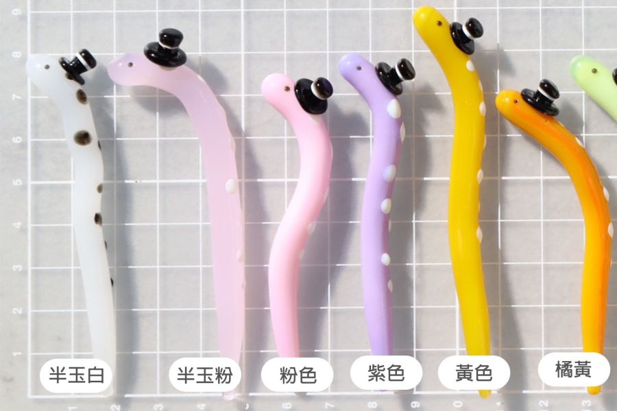 花園鰻盆栽/魚缸擺飾 紳士帽點點款(現貨+預購) 精湛工藝,鑽石,貴金屬,珠寶,玻璃,純銀,純金,飾品,項鍊,禮物,禮品,穿搭,獨一無二,吊墜,戒指,時尚,配件,耳環,手鍊,前衛,玻璃工藝,風格,生日禮物