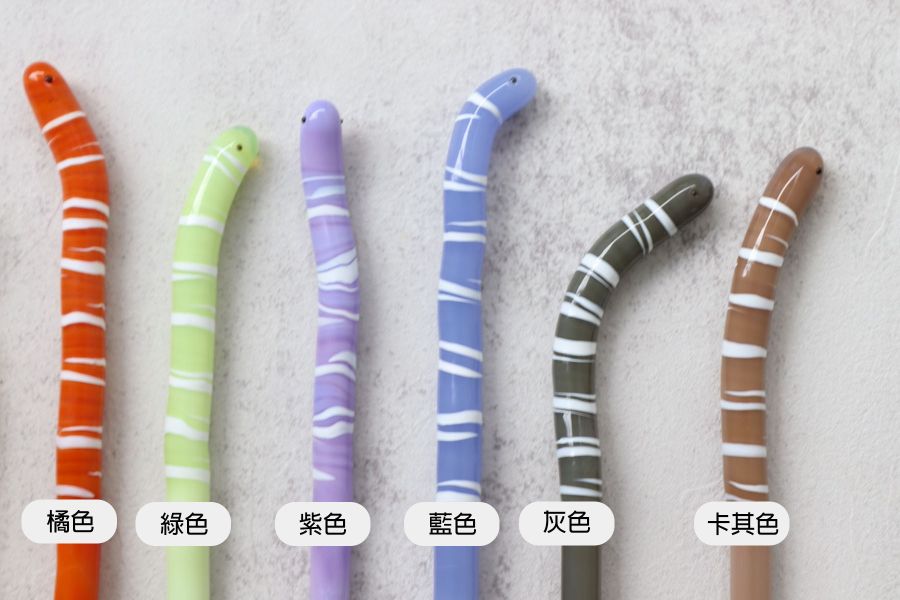 花園鰻攪拌棒線條款(現貨+預購) 精湛工藝,鑽石,貴金屬,珠寶,玻璃,純銀,純金,飾品,項鍊,禮物,禮品,穿搭,獨一無二,吊墜,戒指,時尚,配件,耳環,手鍊,前衛,玻璃工藝,風格,生日禮物