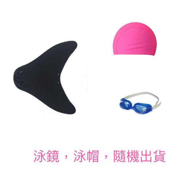腳蹼/ 泳帽/泳鏡/一組 