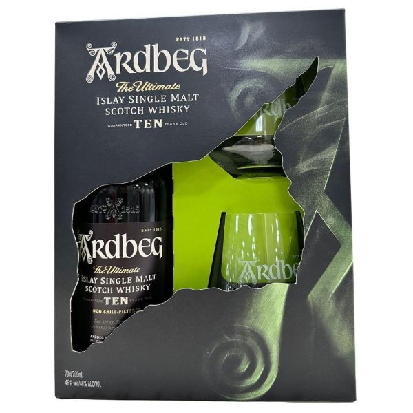 10年雅柏雙杯禮盒 Ardbeg Ten Years Old With Glasses Giftbox 10年,雅柏,雙杯,禮盒, Ardbeg,Ten Years Old,With,Glasses,Giftbox,英國
