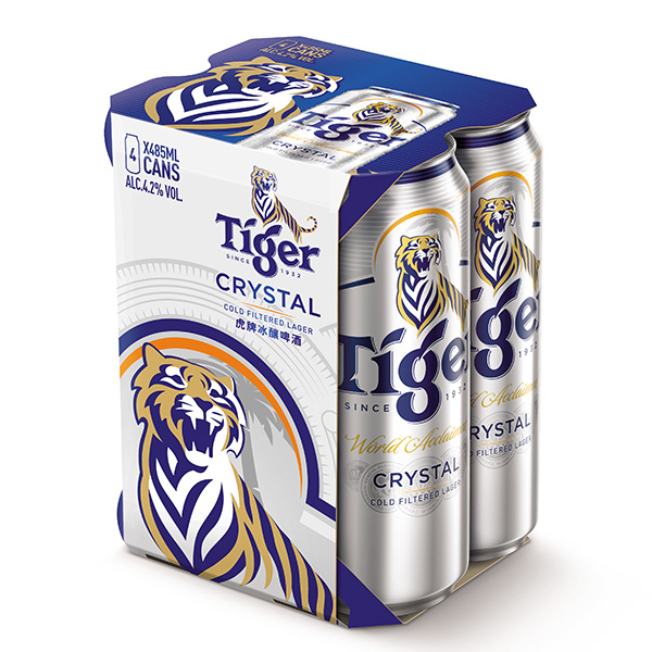 虎牌冰釀啤酒Tiger Crystal 330ml x24瓶 虎牌,冰釀,啤酒,Tiger,Crystal,330ml x24瓶