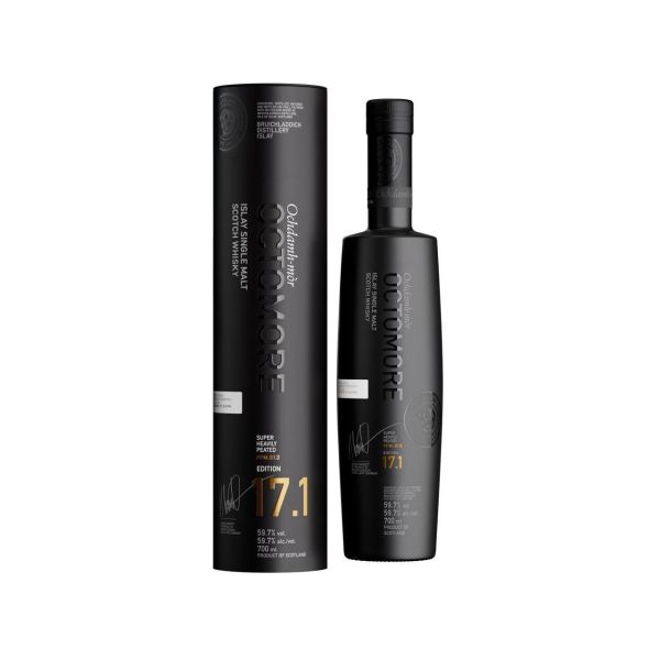 奧特摩 17.1蘇格蘭大麥單一純麥威士忌 Octomore Edition 17.1 5 Year Old 59.7% 81 PPM Single Malt Scotch Whisky 奧特摩,17.1,蘇格蘭,大麥,單一純麥,威士忌,Octomore,Edition,17.1,5 Year Old, 59.7%,81 PPM,Single Malt,Scotch,Whisky,英國