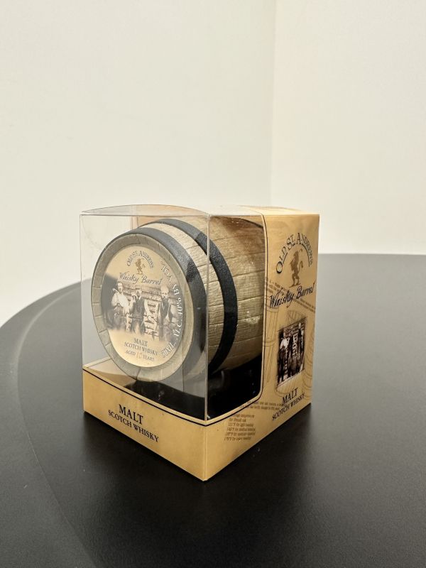 英國10年聖安德魯斯 純麥蘇格蘭迷你威士忌(桶) 50ML  Old St. Andrews Whisky Barrels 10Y Blended Malt Scotch Whisky 英國,聖安卓,10年,純麥,蘇格蘭,威士忌,聖安德魯斯,酒桶,50ML,Old St. Andrews,Whisky Barrels,10Y,Blended Malt,Scotch Whisky,迷你