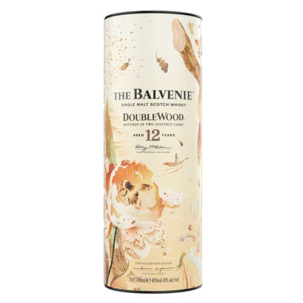 百富12年 花時心藝限量設計款2026年 The Balvenie 12Y Double Wood Limited Edition 百富,12年,花時心藝,限量,設計,款,2026年,The,Balvenie,12Y,Double Wood,Limited Edition,禮盒,桶裝,蘇格蘭,威士忌