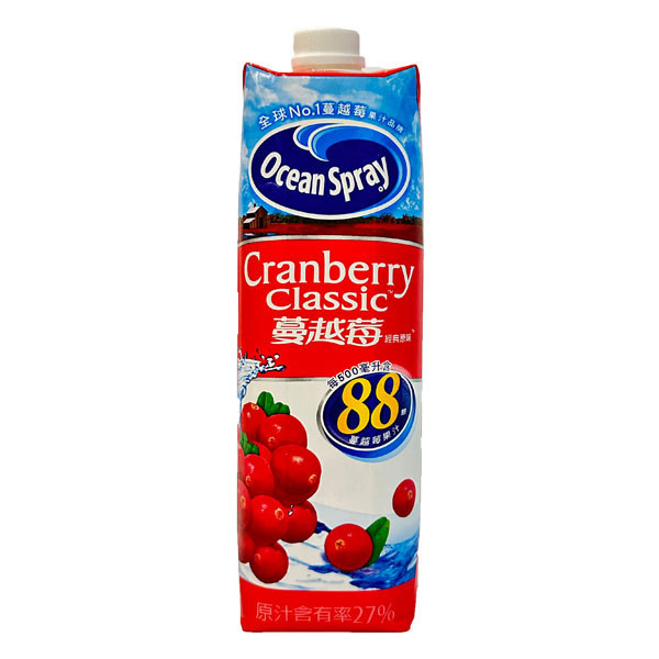 優鮮沛蔓越莓綜合果汁飲料 優鮮沛,蔓越莓,綜合果汁,飲料,1L