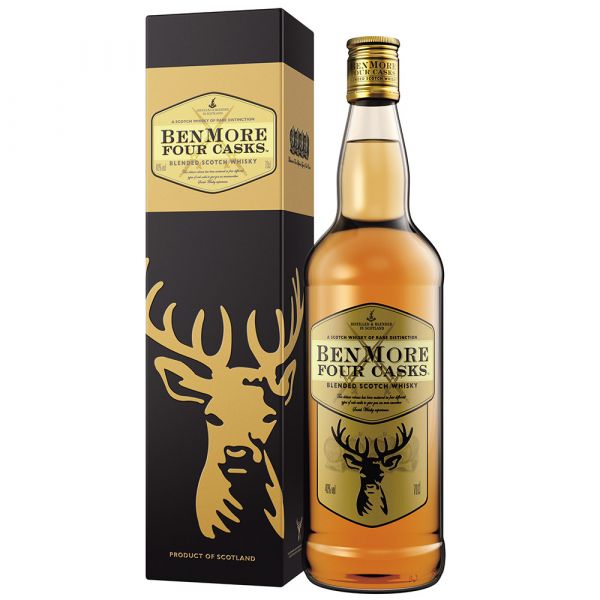 班摩蘇格蘭調合式威士忌Benmore Four Casks Whisky 班摩,蘇格蘭,調合式,威士忌,Benmore,Four Casks,Whisky,英國