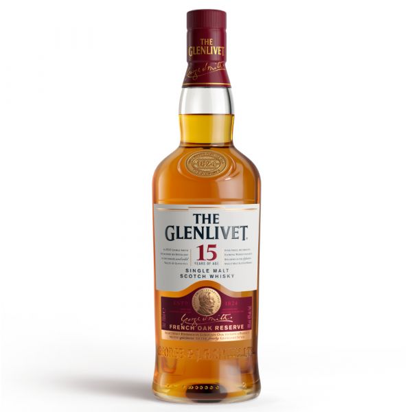 格蘭利威15年精選法國利穆贊桶威士忌The Glenlivet 15Y Single Malt Scotch Whisky 格蘭利威,15年,精選法國利穆贊桶,威士忌,The Glenlivet,15Y,Single Malt,Scotch,Whisky