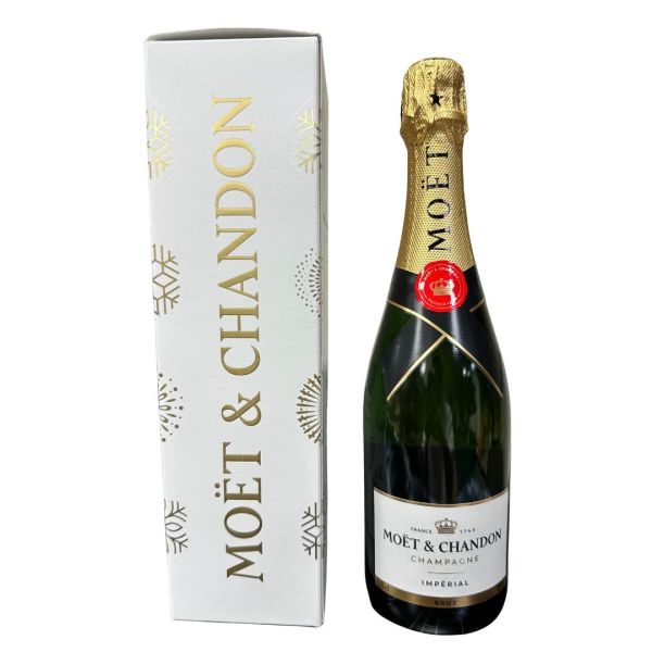 2022年酩悅香檳耶誕新年限定包裝（附提袋） Moët & Chandon 2022年,酩悅香檳,耶誕,新年,雪花,限量,法國,聖誕酒,送禮酒,禮物,聚餐酒