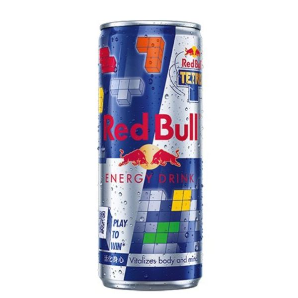 Red Bull 紅牛能量飲料 250ml (24罐/箱) (Tetris俄羅斯方塊限定版) Red Bull,紅牛,能量飲料,250ml,24罐/箱,Tetris俄羅斯方塊限定版,奧地利