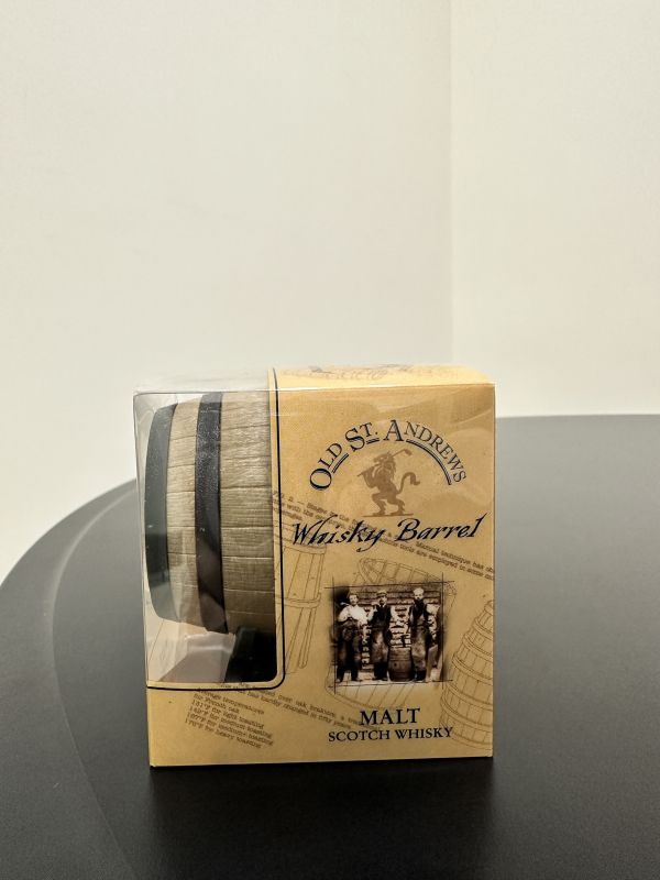 英國10年聖安德魯斯 純麥蘇格蘭迷你威士忌(桶) 50ML  Old St. Andrews Whisky Barrels 10Y Blended Malt Scotch Whisky 英國,聖安卓,10年,純麥,蘇格蘭,威士忌,聖安德魯斯,酒桶,50ML,Old St. Andrews,Whisky Barrels,10Y,Blended Malt,Scotch Whisky,迷你