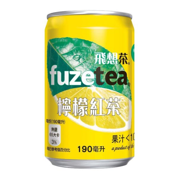 fuze tea 飛想茶 檸檬紅茶 190ml*24入/箱 fuze tea,飛想茶,檸檬紅茶,190ml,24入,箱購,台灣
