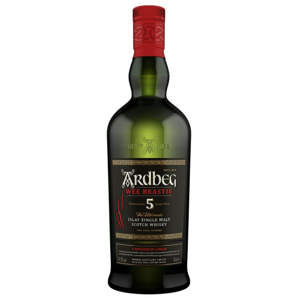 雅柏5年小野獸單一麥芽蘇格蘭威士忌Ardbeg 5Y Wee Beastie Islay Single Malt  Scotch Whisky 雅柏,5年,小野獸,單一麥芽,蘇格蘭,威士忌,Ardbeg,5Y,Wee Beastie,Islay,Single Malt,Scotch,Whisky