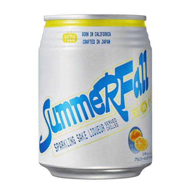 WAKAZE SummerFall 柚子氣泡清酒(250ML罐裝) WAKAZE,SummerFall,柚子,氣泡清酒,250ML,罐裝,日本