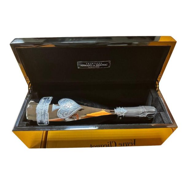 黑桃王 黑中白香檳禮盒 Armand De Brignac Champagne Blanc de Noirs 黑桃王,黑中白,香檳,Armand De Brignac,Champagne,Blanc de Noirs,法國,禮盒