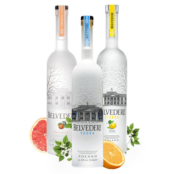 雪樹伏特加迷你三入組禮盒 Belvedere Pure Vodka mini 雪樹,伏特加,迷你,三入組,禮盒,波蘭,mini