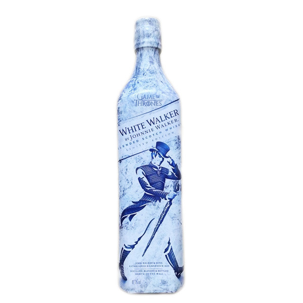 約翰走路蘇格蘭威士忌 white walker 限定版 White Walker By Johnnie Walker Limited Edition Blended Scotch Whisky 約翰走路,蘇格蘭,威士忌,white walker,限定版,White Walker By Johnnie Walker,Limited Edition,Blended Scotch Whisky,英國