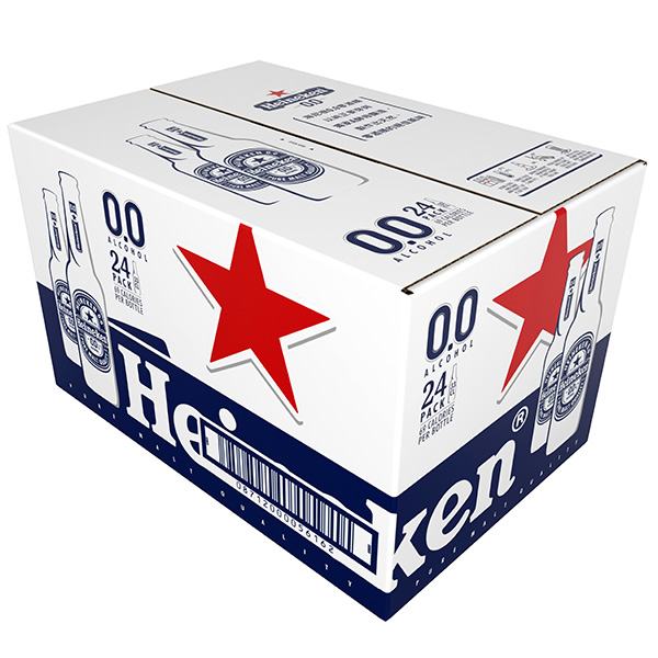 海尼根0.0零酒精Heineken 0.0 330ml x24瓶 海尼根,0.0,零酒精,Heineken,330ml x24瓶