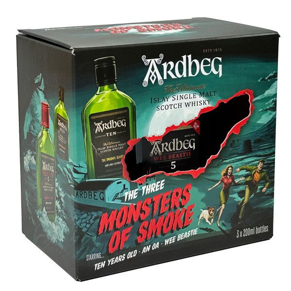 雅柏煙燻野獸三入套組 Ardbeg Three Monsters Of Smoke 雅柏,煙燻野獸,三入套組,Ardbeg,Three Monsters Of Smoke,英國