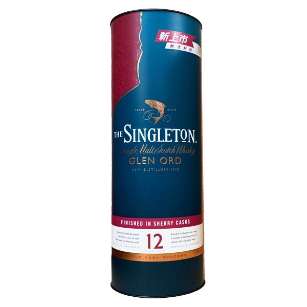 蘇格登12年單一麥芽威士忌醇雪莉版(盒) Singleton Glen Ord 12Y Finished in Sherry Cask 蘇格登,12年,單一麥芽,威士忌,醇雪莉版,Singleton,Glen Ord,12Y,Sherry Cask