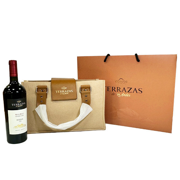 2018 安地斯台階典藏馬爾貝雙瓶手提包（附原廠提袋）Terrazas Reserva Malbec 2018,安地斯,台階,典藏,馬爾貝,雙瓶,手提包,附原廠提袋,Terrazas,Reserva,Malbec,阿根廷