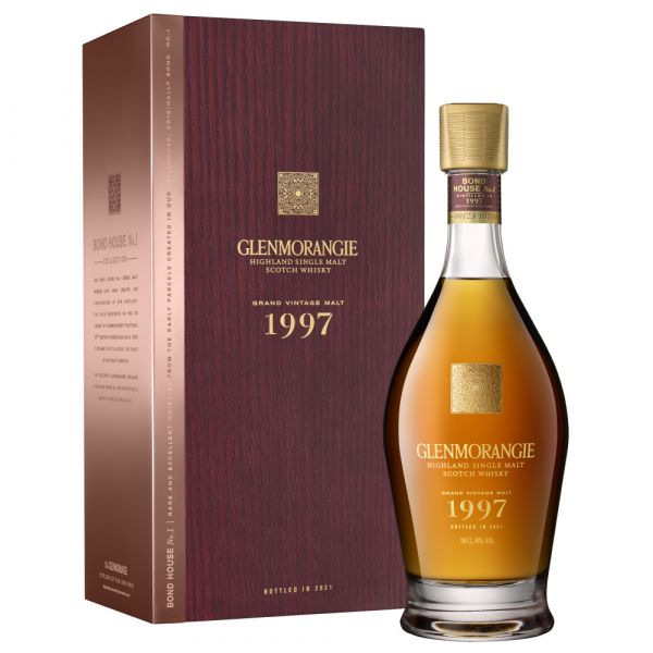 格蘭傑1997單一麥芽蘇格蘭威士忌Glenmorangie Grand Vintage Malt 1997 Highland Single Malt Scotch Whisky NV 格蘭傑,1997,單一麥芽,蘇格蘭,威士忌,Glenmorangie,Grand Vintage Malt,Highland Single Malt,Scotch,Whisky,NV