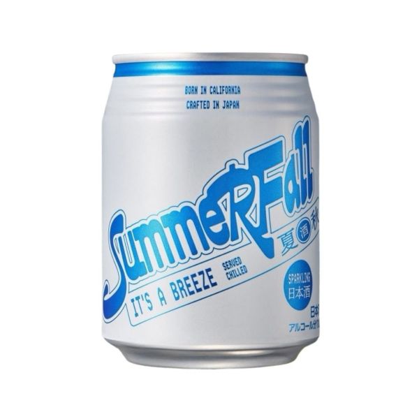 WAKAZE SummerFall原味氣泡清酒(250ML罐裝) WAKAZE,SummerFall,原味,氣泡清酒,250ML,罐裝,日本