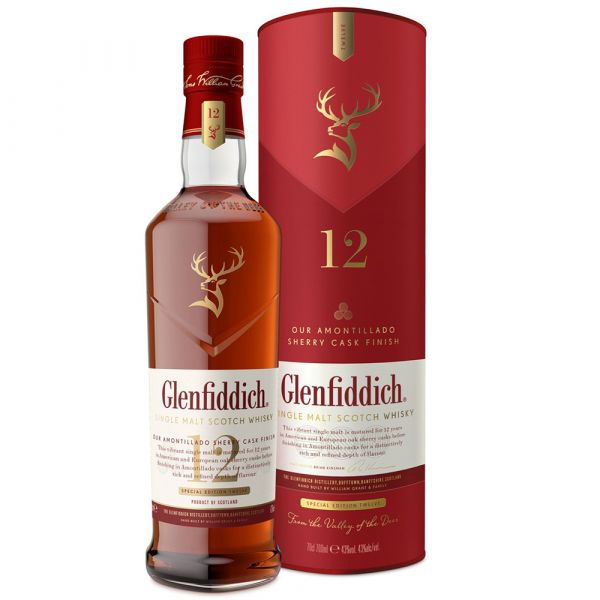 12年格蘭菲迪天使雪莉單一麥芽威士忌Glenfiddich 12Y Single Malt Scotch Whisky 12年,格蘭菲迪,天使雪莉,單一麥芽,威士忌,Glenfiddich,12Y,Single Malt,Scotch Whisky