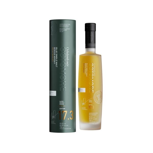奧特摩 17.3蘇格蘭大麥單一純麥威士忌 Octomore Edition 17.3 5 Year Old 60.9% 132.1 PPM Single Malt Scotch Whisky 奧特摩,17.3,蘇格蘭,大麥,單一純麥,威士忌,Octomore,Edition,5 Year Old,60.9% ,132.1 PPM,Single Malt,Scotch,Whisky,英國