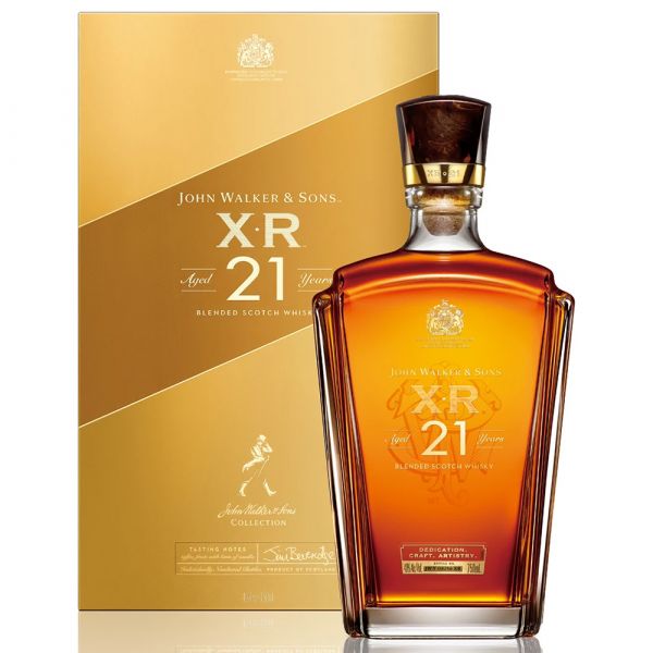 約翰走路XR21年蘇格蘭威士忌Johnnie Walker & Sons XR21 Blended Scotch Whisky 約翰走路,XR,21年,蘇格蘭,威士忌,Johnnie Walker & Sons,XR21,Blended Scotch Whisky