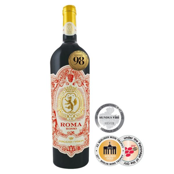 義大利山狐紅酒Roma Denominazione di Origine Protetta Rosso 義大利,山狐,紅酒,Roma,Denominazione di Origine Protetta Rosso,2019