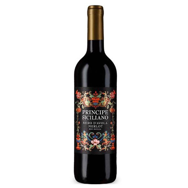普林斯紅葡萄酒 Principe Siciliano Nero d'Avola - Merlot 普林斯,紅葡萄酒,Principe Siciliano Nero d'Avola - Merlot,義大利,紅酒