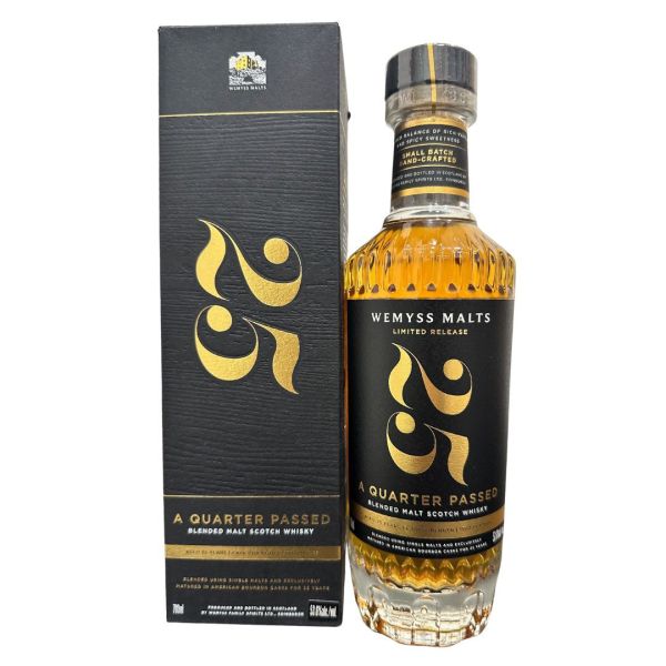 威姆斯25年限量調和麥芽原酒威士忌 25Y A Quarter Passed 威姆斯,25年,限量,調和,麥芽,原酒,威士忌,25Y,A Quarter Passed,英國