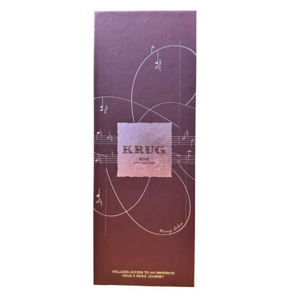 庫克 粉紅香檳音樂禮盒 ED27 Krug Rose ED27 Edition Brut 庫克,粉紅,香檳,音樂,禮盒,ED27,Krug,Rose,27,Edition,Brut,法國
