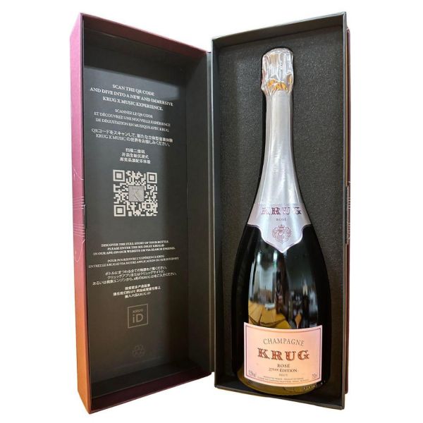 庫克 粉紅香檳音樂禮盒 ED27 Krug Rose ED27 Edition Brut 庫克,粉紅,香檳,音樂,禮盒,ED27,Krug,Rose,27,Edition,Brut,法國