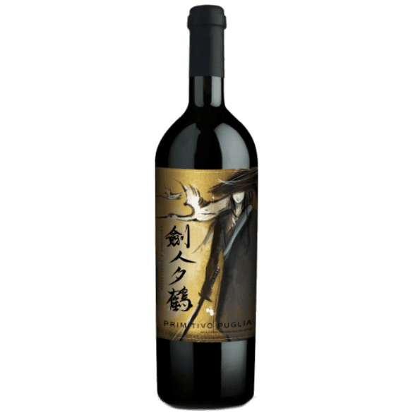 義大利 劍人夕鶴 普莉亞紅葡萄酒 Swordsman & Sunset Crane Primitivo Puglia IGP 義大利 劍人夕鶴 普莉亞紅葡萄酒 Swordsman & Sunset Crane Primitivo Puglia IGP