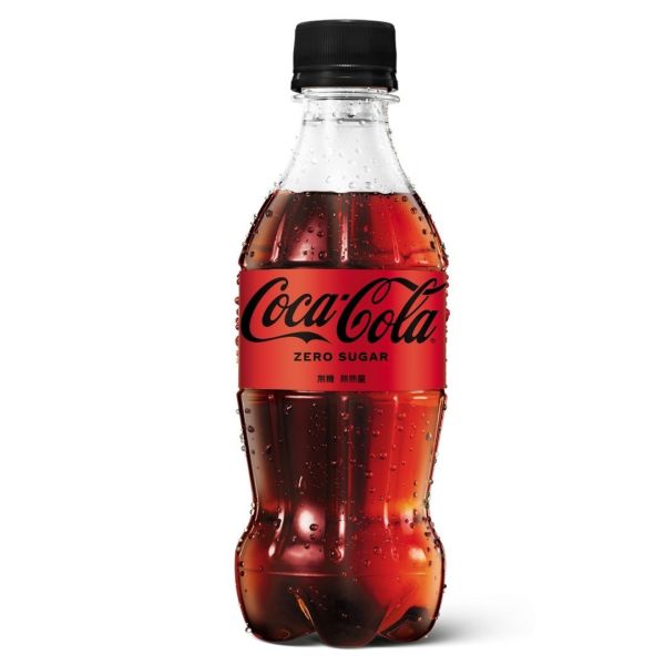 Coca-Cola 可口可樂ZERO SUGAR 無糖零卡小寶特瓶 350ml x 24入/箱 Coca,Cola 可口可樂 ZERO,SUGAR,無糖,零卡,小寶特,瓶,350ml,24入,箱購,台灣,汽水
