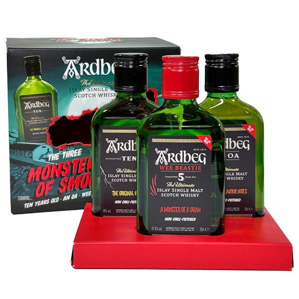 雅柏煙燻野獸三入套組 Ardbeg Three Monsters Of Smoke 雅柏,煙燻野獸,三入套組,Ardbeg,Three Monsters Of Smoke,英國