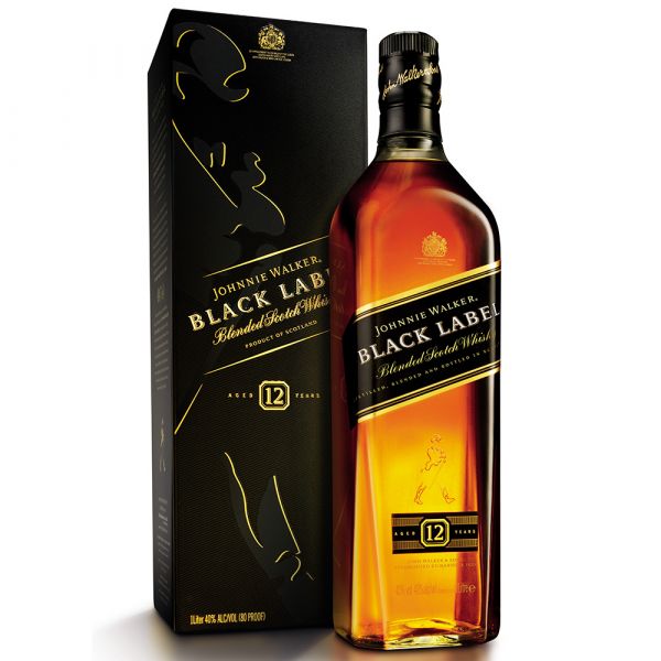 約翰走路黑牌12年蘇格蘭威士忌 Johnnie Walker Black Label 12 Years Blended Scotch Whisky 約翰走路,黑牌,12年,蘇格蘭,威士忌,Johnnie Walker,Black Label,12Y,Blended Scotch Whisky