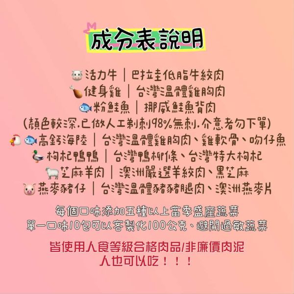 主打星寵物鮮食 ▏70G.150G 貓狗鮮食包