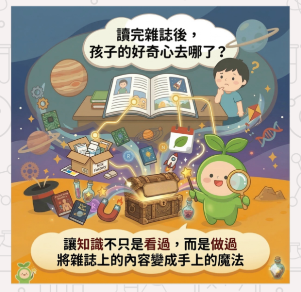 康軒在蒙芽：科學實驗魔法箱 