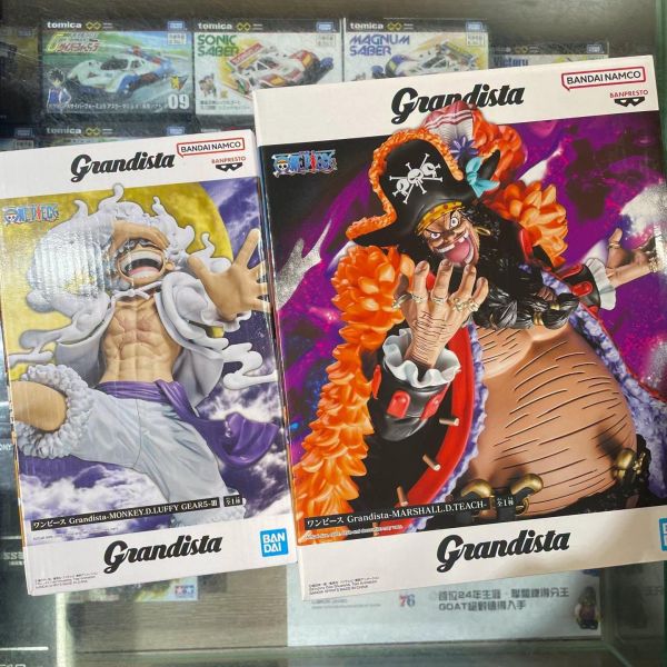 景品 航海王 Grandista 蒙奇·D·魯夫 GEAR5 Ⅲ 馬歇爾 黑鬍子 