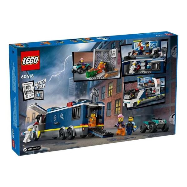 樂高 LEGO 60418 警察行動刑事實驗室 Police Mobile Crime Lab Truck 