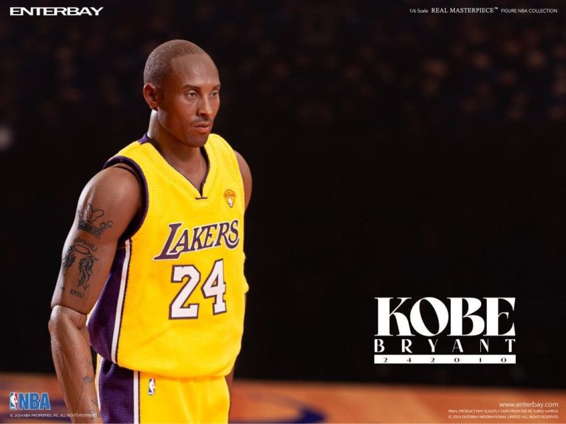 預購 ENTERBAY : 1/6 NBA系列 Kobe Bryant 柯比·布萊恩 242010限量版 