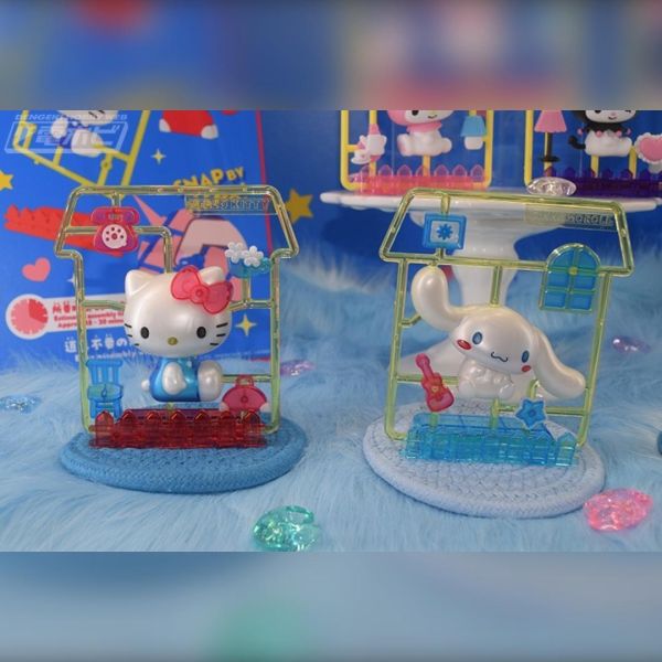 4-5月預購 BANDAI 組裝模型 三麗鷗明星 Welcome Home 中盒8入 