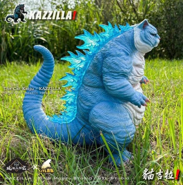 4-5月預購 廷a理工御宅 源瓏工作室 KAZZILLA 貓吉拉 30公分 一般版 發光版 