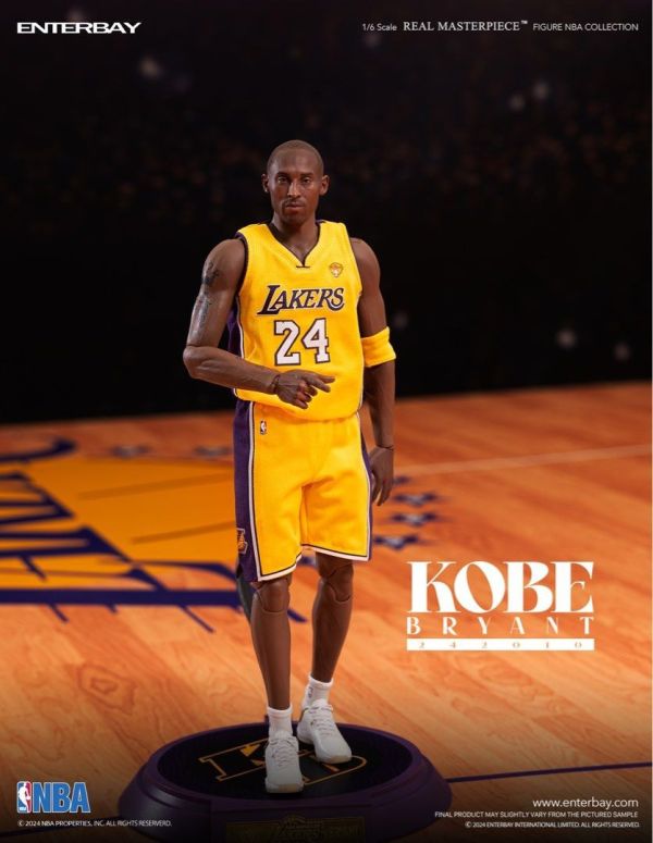預購 ENTERBAY : 1/6 NBA系列 Kobe Bryant 柯比·布萊恩 242010限量版 