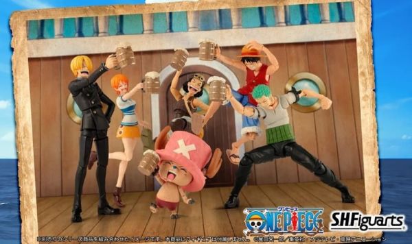 5-6月預購 S.H.Figuarts SHF 海賊王 航海王 草帽海賊團 一行人 宴會套組 不含人物 